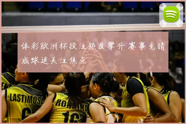 体彩欧洲杯投注热度攀升 赛事竞猜成球迷关注焦点